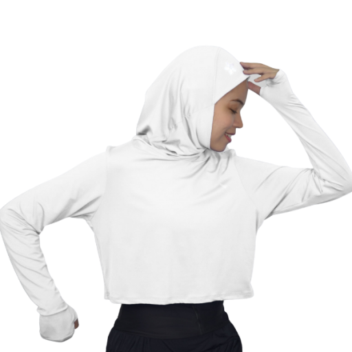 Crop Top with Sports Hijab