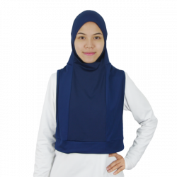 Hooda Hijab for Dry &amp; Wet Use (with Zipper Pocket)