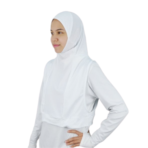 Hooda Hijab for Dry & Wet Use (with Zipper Pocket)