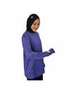 Baju Sukan Lengan Panjang Waqtoo (kain melange)