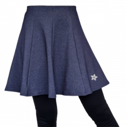 Skirt Sukan - Fun dan Flair (Biru Gelap)