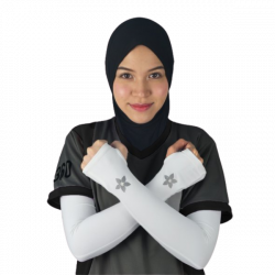 Sports Arm Sleeves (White)