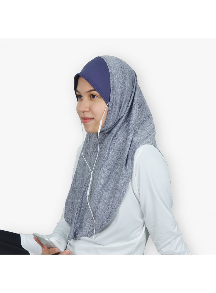 Short Sports  Hijab  for Athletes Non Performance
