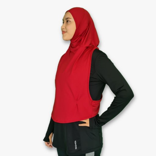 Hooda Ellipse I Sports Hijab (Berries Collection)